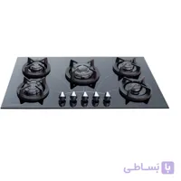 اجاق گاز صفحه ای توکار شیشه ای اریکسان مدل 2022 ترموکوپل سفید