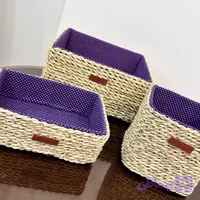 سبد نظم دهنده حصیری (دست بافت)