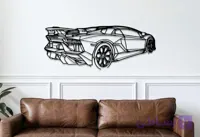 تابلو دکوری لامبورگینی نمای پشت | LAMBORGHINI
