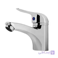 شیر روشویی گلپانیک ارکیده رنگ کروم