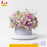 باکس گل خواستگاری ارکیده، داوودی و رز کد K036 | گل فرحناز