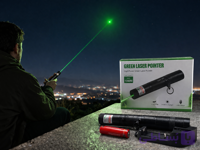 لیزر سبز شارژی مدل Laser 303 برد بلند به همراه باتری و شارژر