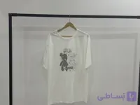 تیشرت زنانه لانگ آستین سه ربع جنس سوپر نخ طرح خرس‌نگینی