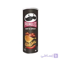 چیپس پرینگلز با طعم تند و آتشی ۱۶۵ گرمی