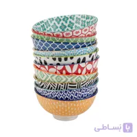 کاسه 10 عددی چندرنگ دنی هوم کد 475FGW