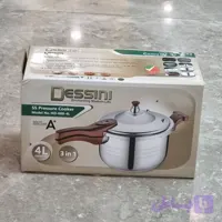 زودپز دسینی اصلی 4 لیتری سه کاره با درب پیرکس