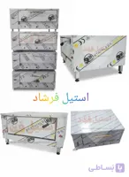 فر صندوقی صنعتی دو طبقه | مناسب رستوران و آشپزخانه صنعتی | استیل فرشاد