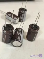 خازن الکترولیتی 220 میکروفاراد 160 ولت نیچیکون 220uf 160v nichicon