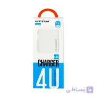 شارژر دیواری 22 وات کینگ استار مدل KW169