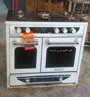 اجاق گاز طرح فر تکنو رویه شیشه