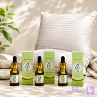 بالشت میکروفایبر ساتن هتلی به همراه ۳ تا روغن هلکسیر