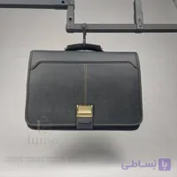 کیف اداری رمزدار لپ‌تاپی قفل‌دار | چرم وارداتی و امن | کیف لومو