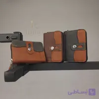 کیف پولی زیپی آکاردیونی | ۱۱ جای کارت | چرم مصنوعی وارداتی