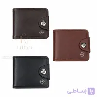 کیف پول جیبی مگنتی بنز وارداتی | چرم مصنوعی و شیک