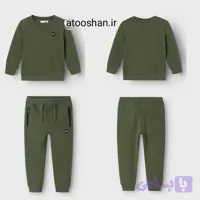 ست پلیور شلوار پسرانه وارداتی برند name it رنگ سبز