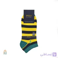 جوراب مردانه Polo طرح راه راه