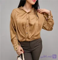 شومیز زنانه جلوپیچی نورا