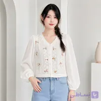شومیز قلاب بافی وارداتی یونا کد-05