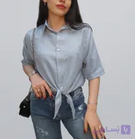 شومیز زنانه جلوگره مدل نبات