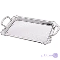 سینی استیل یک میل بدون پایه کوچک یونیک مدل UN-4027