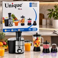 آبمیوه گیری یونیک مکس ۴ کاره مدل UM_7000 موتور ۱۸۰۰ وات