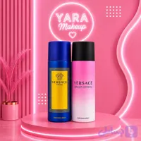 اسپری بدن ورساچه اروس(Versace Eros) اسپری بدن ورساچه صورتی(bright crystal)
