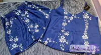 تاپ وشورتک ساتن دارای بند تنظیم کننده جنس نخی،نرم و بسیار با کیفیت برند سارازا سایزبندی:M