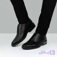 کفش مردانه چرم رسمی و مجلسی مدل ماهور رنگ مشکی و قهوه ای سایز 40 تا 44 (کد C67PE)