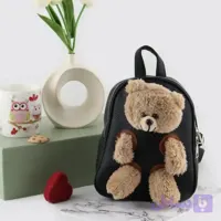 کوله پشتی چرم مصنوعی روزمره زنانه ابعاد 22 در 17 سانتیمتر (کد WHP39)
