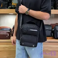 کیف دوشی دستی اسپرت برزنتی پارچه ای خارجی جیب دار - ودیز شاپ