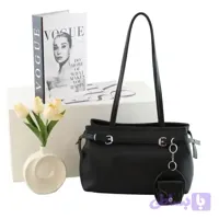 کیف زنانه چرم مصنوعی اسپرت و روزمره ابعاد 35 در 25 سانتیمتر (کد A3LPO)