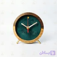 ساعت رومیزی چوبی شیدا