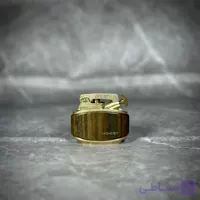 فندک بنزینی اتوماتیک برند هانست بدنه چوبی - سبز کرم