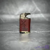 فندک گازی اتمی روکش چرم کله عقاب