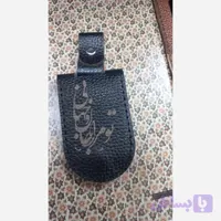 جا کلیدی و سوئیچی جنس چرم طبیعی گاوی تو مرا جان و جهانی