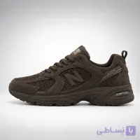 کتونی زنانه نیوبالانس 530 قهوه‌ای تیره | New Balance 530 Dark Brown