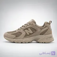 کتونی زنانه نیوبالانس 530 کرم قهوه‌ای | New Balance 530 Beige Brown