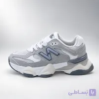 کتونی زنانه نیوبالانس 9060 طوسی سفید | New Balance 9060