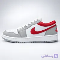 کتونی مردانه نایکی ایر جردن ۱ لو لایت اسموک گری | Nike Air Jordan 1 Low Light Smoke Grey