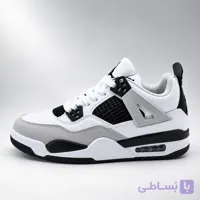 کتونی زنانه نایکی جردن ۴ وایت سیمِنت | Jordan 4 White Cement