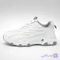 کتونی مک لینیت سفید طوسی | Maklinit White Grey