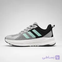 کتونی آدیداس ران فالکون طوسی بنفش | Adidas Runfalcon Grey Purple