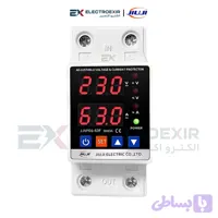 محافظ ولتاژ و جریان تک‌فاز ۶۳ آمپر جیوجی مدل JJVPD1-63F