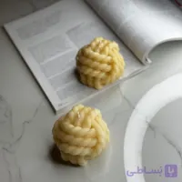 شمع بافت کروی Sand Yellow