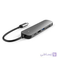 هاب 6 پورت USB-C برند: Expo <span>مدل: BX6H</span>