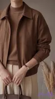 بامبر جکت آستردار کتان زارا کد 020