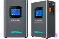 باتری لیتیومی 8 کیلووات ساعت 314 آمپر 25.6 ولت برند MARSRIVA مدل MR-LB24-314-WMT