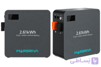 باتری لیتیومی 2.61 کیلووات ساعت 204 آمپر 12.8ولت برند MARSRIVA مدل MR-LFP12-200-WMD