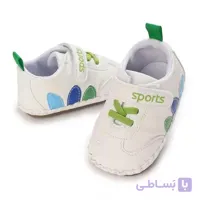 پاپوش بچگانه چسبی نارنجی سایز 1