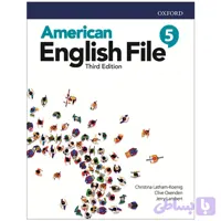 American English File 5 رحلی کیفیت چاپ A ماه و کتاب